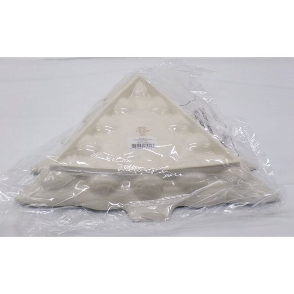 Lenox Dimension Collection Holiday Tree Holly & Berry Deviled Egg Dish 12" NIB - Picture 7 of 8